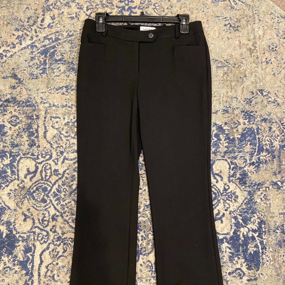 Calvin Klein Black Suit Pants Modern Fit, Size 4